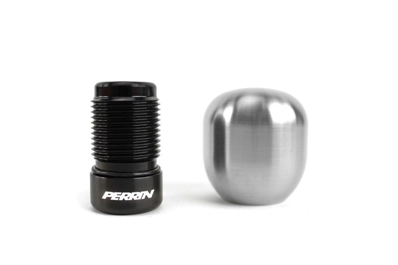 Perrin 15-22 Subaru WRX 1.85in. SS Barrel Shift Knob (w/Rattle Fix) - Brushed - Black Ops Auto Works