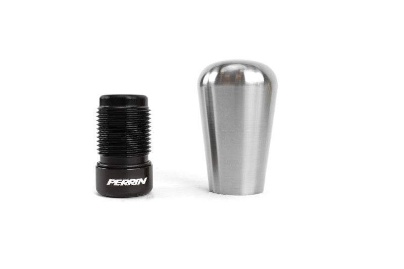 Perrin 15-22 Subaru WRX 1.8in. SS Tapered Shift Knob (w/Rattle Fix) - Brushed - Black Ops Auto Works