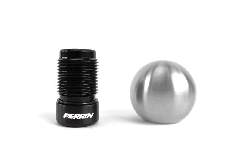 Perrin 15-22 Subaru WRX 2.0in. SS Ball Shift Knob (w/Rattle Fix) - Brushed - Black Ops Auto Works