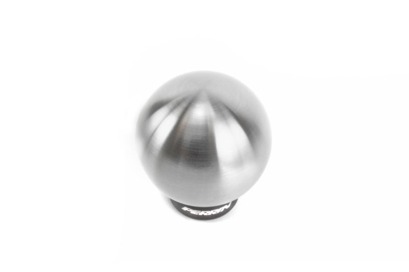 Perrin 15-22 Subaru WRX 2.0in. SS Ball Shift Knob (w/Rattle Fix) - Brushed - Black Ops Auto Works
