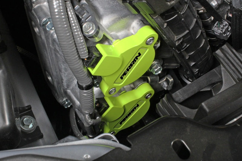 Perrin 15-22 WRX Cam Solenoid Cover - Neon Yellow - Black Ops Auto Works