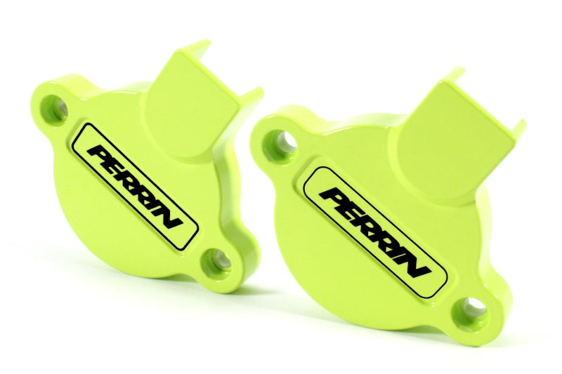 Perrin 15-22 WRX Cam Solenoid Cover - Neon Yellow - Black Ops Auto Works