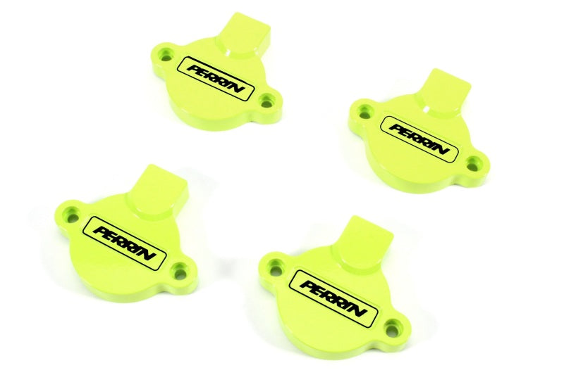 Perrin 15-22 WRX Cam Solenoid Cover - Neon Yellow - Black Ops Auto Works