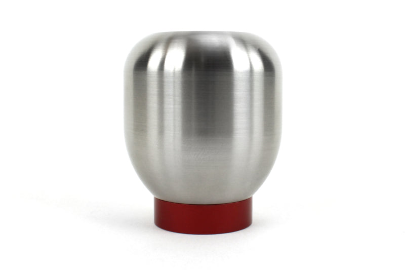 Perrin 17-18 Honda Civic Brushed Stainless Steel Large Shift Knob - 6 Speed - Black Ops Auto Works