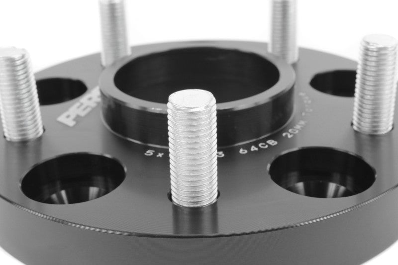 Perrin 17-18 Honda Civic Si 64.1mm Hub 5x114.3 20mm Wheel Spacers (One Pair) - Black Ops Auto Works