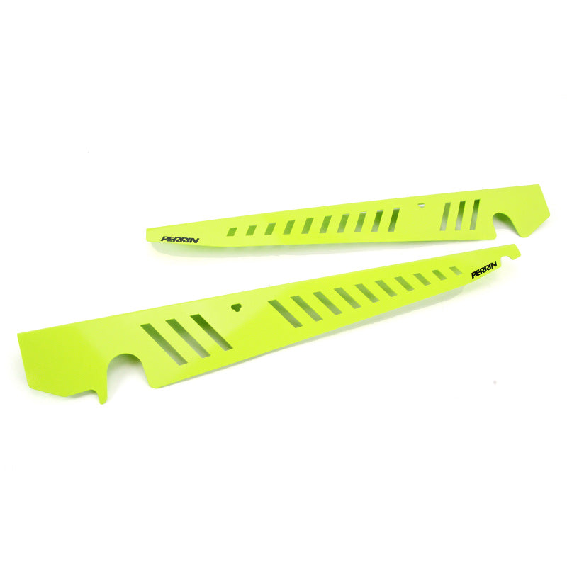Perrin 2015+ Subaru WRX/STI Fender Shroud Set - Neon Yellow - Black Ops Auto Works