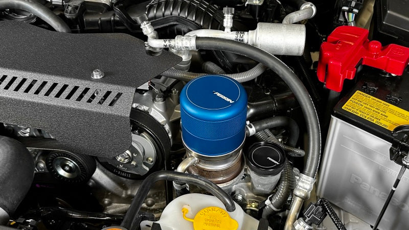 Perrin 2015+ Subaru WRX/STI Oil Filter Cover - Blue - Black Ops Auto Works
