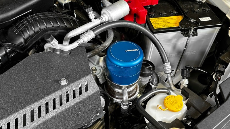 Perrin 2015+ Subaru WRX/STI Oil Filter Cover - Blue - Black Ops Auto Works
