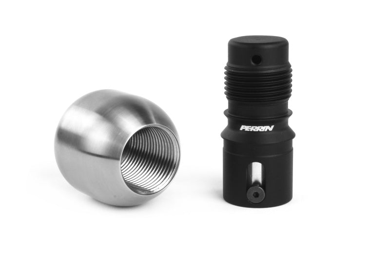 Perrin 2020+ Subaru Outback/Ascent (w/CVT) SS Barrel Shift Knob - 1.85in. / Brushed Finish - Black Ops Auto Works