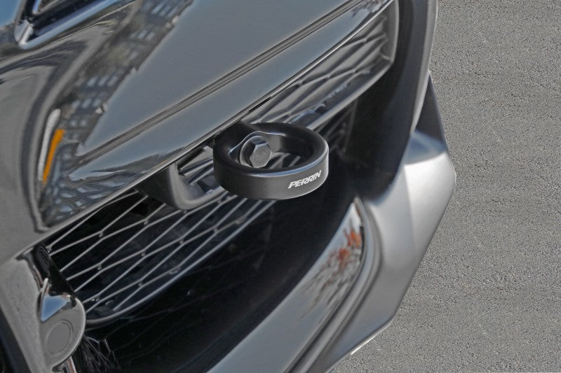 Perrin 2020 Toyota Supra Tow Hook Kit (Front) - Black - Black Ops Auto Works