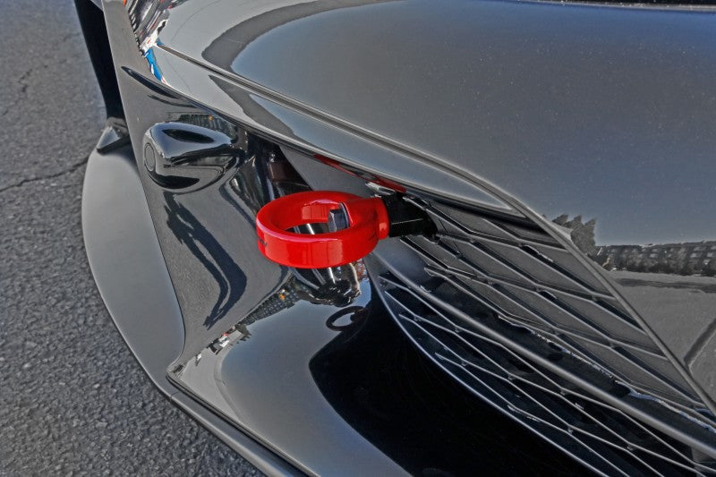 Perrin 2020 Toyota Supra Tow Hook Kit (Front) - Red - Black Ops Auto Works