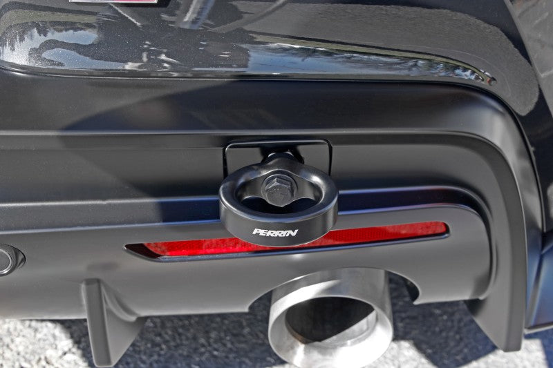 Perrin 2020 Toyota Supra Tow Hook Kit (Rear) - Black - Black Ops Auto Works