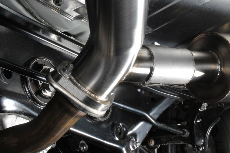 Perrin 2022 BRZ/GR86 Axle Back Exhaust SS (Single Side Exit w/Helmholtz Chamber) - Black Ops Auto Works