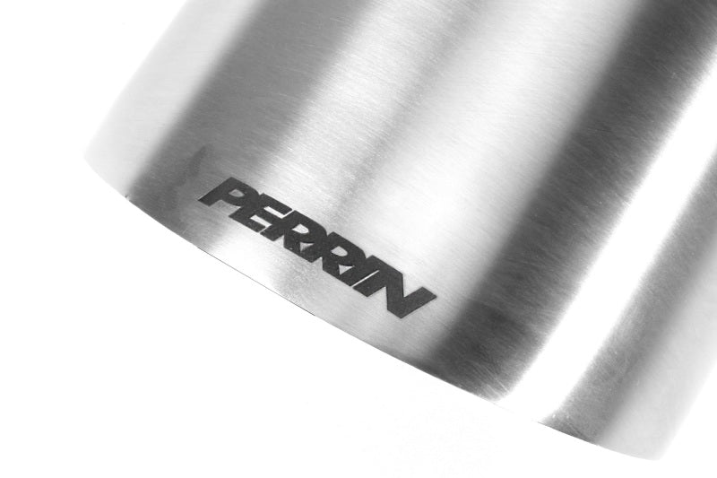 Perrin 2022 BRZ/GR86 Axle Back Exhaust SS (Single Side Exit w/Helmholtz Chamber) - Black Ops Auto Works