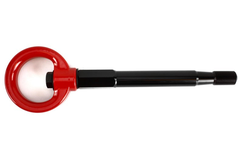 Perrin 2022 Subaru WRX / 18-21 Crosstrek / 14-21 Forester Tow Hook Kit (Front) - Red - Black Ops Auto Works