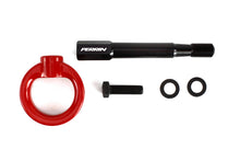 Load image into Gallery viewer, Perrin 2022 Subaru WRX / 18-21 Crosstrek Tow Hook Kit (Rear) - Red - Black Ops Auto Works