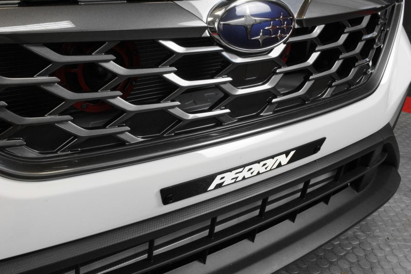 Perrin 2022 Subaru WRX License Plate Delete - Black - Black Ops Auto Works