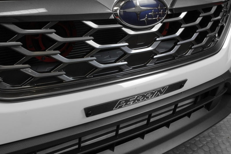 Perrin 2022 Subaru WRX License Plate Delete - Black - Black Ops Auto Works