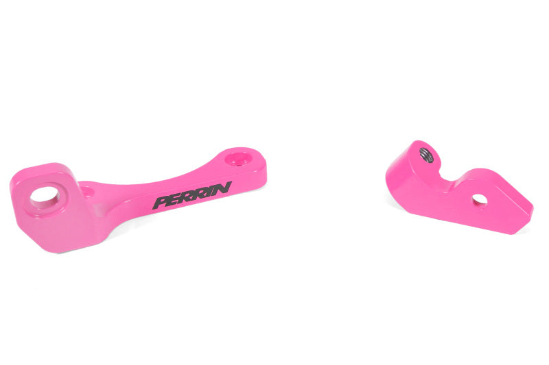 Perrin 2022+ Subaru WRX/19-23 Ascent/Legacy/Outback Top Mount Intercooler Bracket - Hyper Pink - Black Ops Auto Works