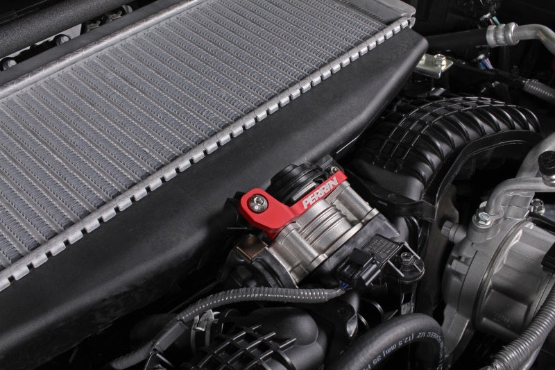 Perrin 2022+ Subaru WRX/19-23 Ascent/Legacy/Outback Top Mount Intercooler Bracket - Red - Black Ops Auto Works