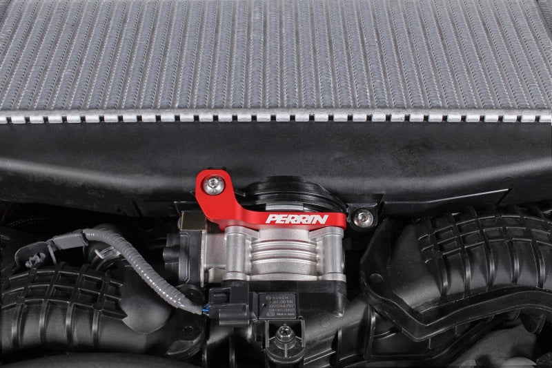 Perrin 2022+ Subaru WRX/19-23 Ascent/Legacy/Outback Top Mount Intercooler Bracket - Red - Black Ops Auto Works