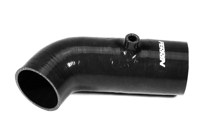 Perrin 22-23 Subaru BRZ/Toyota GR86 Silicone Inlet Hose (3in. ID / SS Wire) - Black-Hoses-Perrin Performance-PSP-INT-432BK-