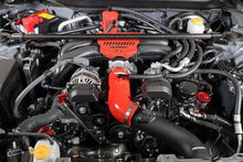 Load image into Gallery viewer, Perrin 22-23 Subaru BRZ/Toyota GR86 Silicone Inlet Hose (3in. ID / SS Wire) - Red-Hoses-Perrin Performance-PSP-INT-432RD-