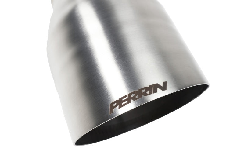 Perrin 22-23 Subaru WRX Dual Single Tip 304SS Axle Back Exhaust - Black Ops Auto Works
