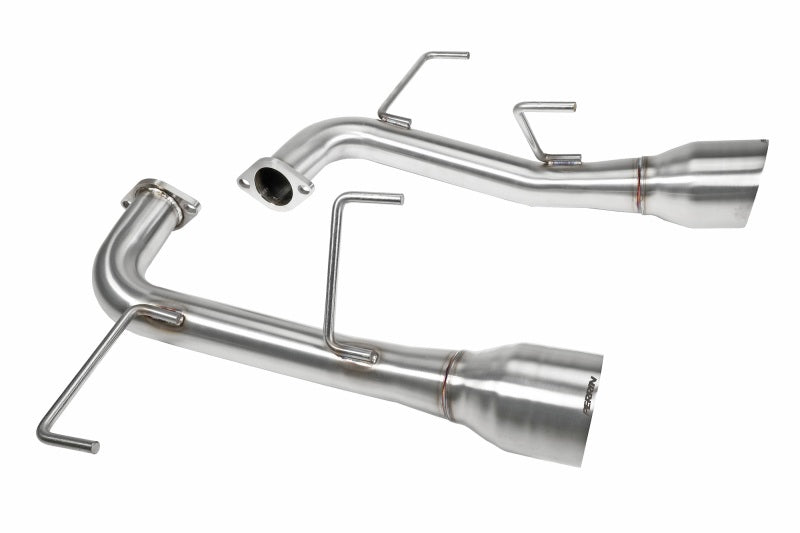 Perrin 22-23 Subaru WRX Dual Single Tip 304SS Axle Back Exhaust - Black Ops Auto Works