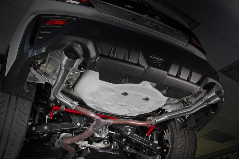 Perrin 22-23 Subaru WRX Dual Single Tip 304SS Axle Back Exhaust - Black Ops Auto Works
