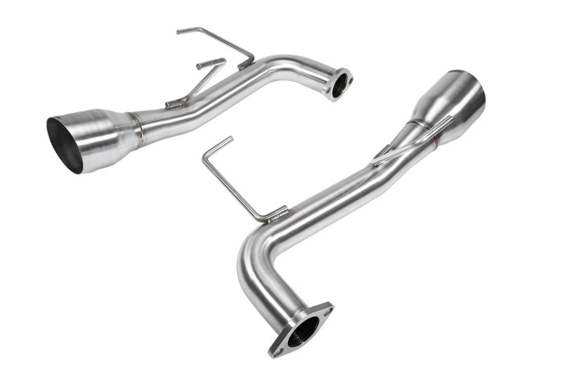 Perrin 22-23 Subaru WRX Dual Single Tip 304SS Axle Back Exhaust - Black Ops Auto Works