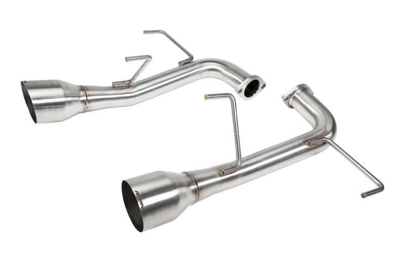 Perrin 22-23 Subaru WRX Dual Single Tip 304SS Axle Back Exhaust - Black Ops Auto Works