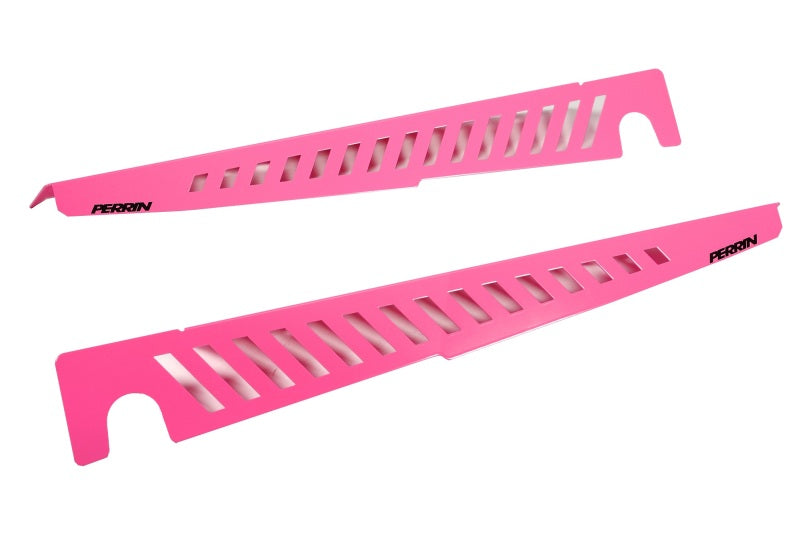 Perrin 22-23 Subaru WRX Fender Shroud Set - Hyper Pink - Black Ops Auto Works