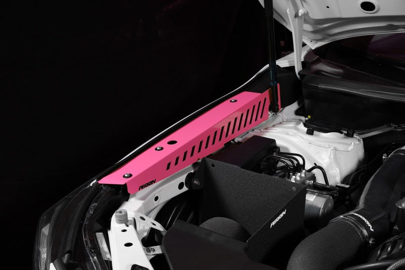 Perrin 22-23 Subaru WRX Fender Shroud Set - Hyper Pink - Black Ops Auto Works