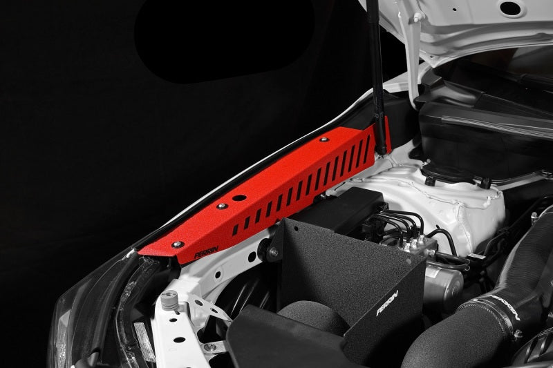 Perrin 22-23 Subaru WRX Fender Shroud Set - Red - Black Ops Auto Works