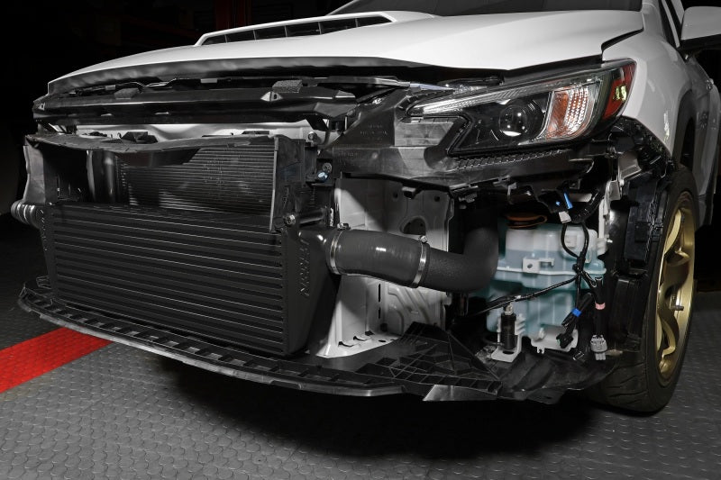 Perrin 22-23 Subaru WRX Front Mount Intercooler Kit (Black Tubes & Black Core)-Intercoolers-Perrin Performance-PSP-ITR-441BK/BK-