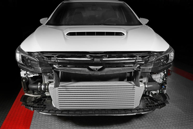 Perrin 22-23 Subaru WRX Front Mount Intercooler Kit (Black Tubes & Silver Core)-Intercoolers-Perrin Performance-PSP-ITR-441SL/BK-