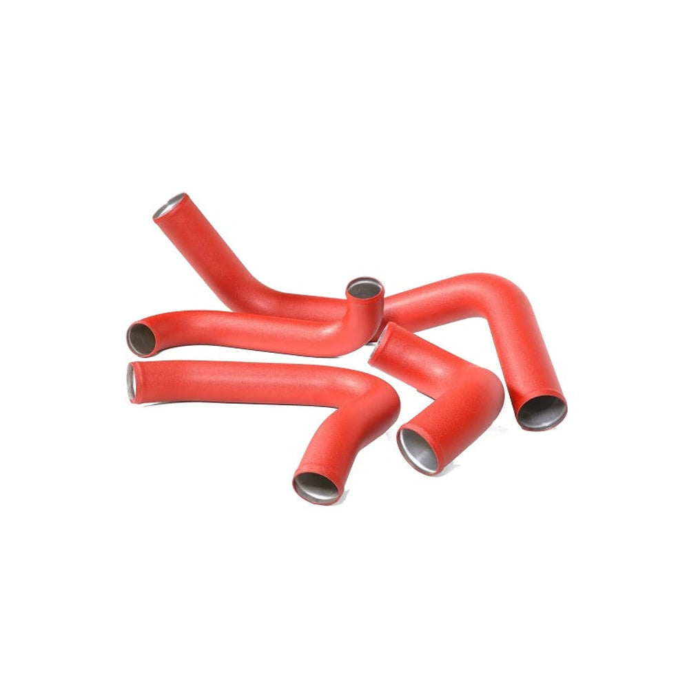 Perrin 22-23 Subaru WRX Front Mount Intercooler Kit (Red Tubes & Silver Core) - Perrin Performance PSP-ITR-441SL/RD