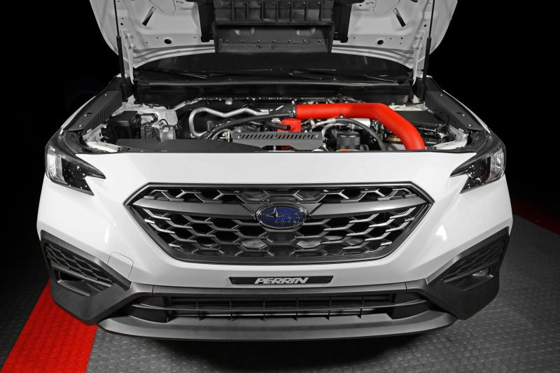 Perrin 22-23 Subaru WRX Front Mount Intercooler Kit (Red Tubes & Silver Core)-Intercoolers-Perrin Performance-PSP-ITR-441SL/RD-