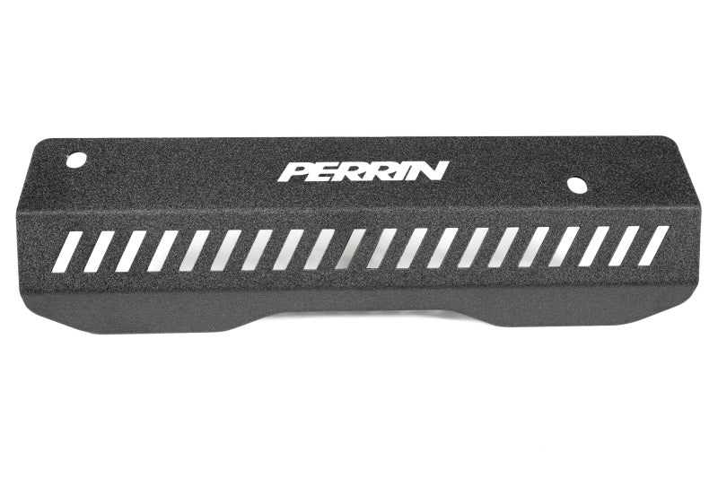 Perrin 22-23 Subaru WRX Pulley Cover (Short Version - Works w/AOS System) - Black-Engine Covers-Perrin Performance-PSP-ENG-154BK-