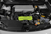 Load image into Gallery viewer, Perrin 22-23 Subaru WRX Pulley Cover (Short Version - Works w/AOS System) - Neon Yellow-Engine Covers-Perrin Performance-PSP-ENG-154NY-