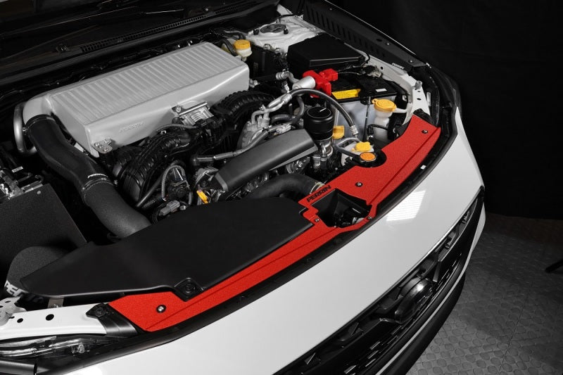 Perrin 22-23 Subaru WRX Radiator Shroud - Red Wrinkle - Black Ops Auto Works