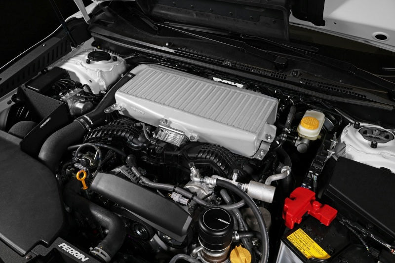 Perrin 22-23 Subaru WRX Top Mount Intercooler (TMIC) - Silver - Black Ops Auto Works