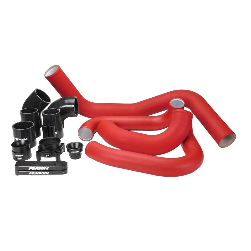 Perrin Performance PERRIN 22-25 Subaru WRX Front Mount Intercooler Boost Tube Kit - Red