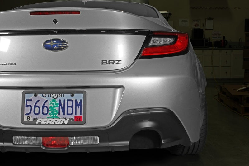 Perrin 22+ BRZ/GR86 Exhaust Cutout Plate (Right Side For Single Outlet Exhaust Systems) - Black Ops Auto Works