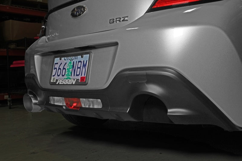 Perrin 22+ BRZ/GR86 Exhaust Cutout Plate (Right Side For Single Outlet Exhaust Systems) - Black Ops Auto Works