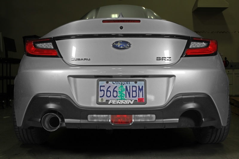 Perrin 22+ BRZ/GR86 Exhaust Cutout Plate (Right Side For Single Outlet Exhaust Systems) - Black Ops Auto Works
