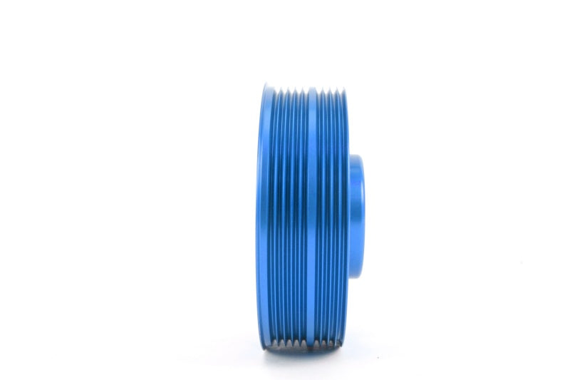Perrin 93-11 Subaru Impreza / 02-14 WRX / 04-21 STI EJ Crank Pulley - Blue (w/AC) - Black Ops Auto Works