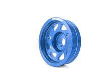 Load image into Gallery viewer, Perrin 93-11 Subaru Impreza / 02-14 WRX / 04-21 STI EJ Crank Pulley - Blue (w/AC) - Black Ops Auto Works