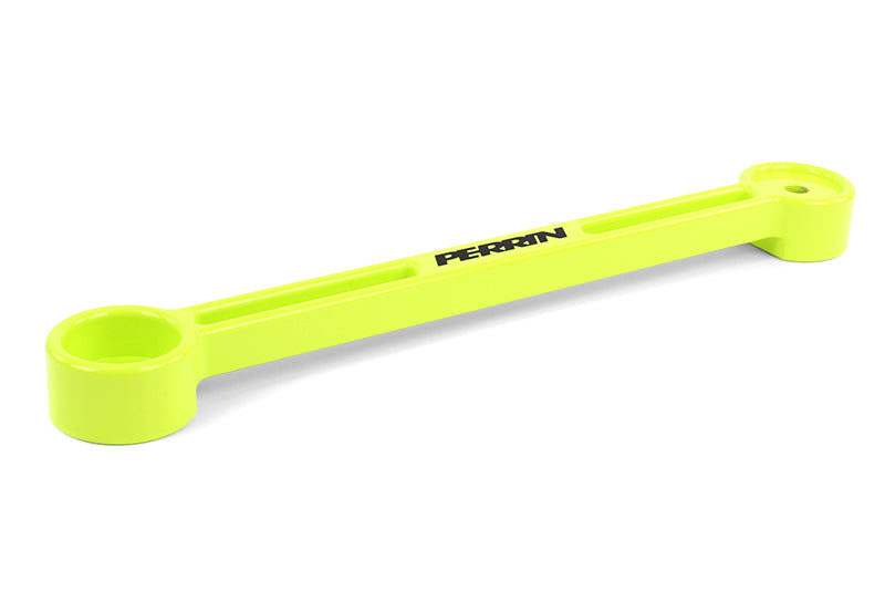 Perrin 93-22 Impreza/02-22 WRX/04-21 STI/13-20 & 2022 BRZ/2022 GR86 Battery Tie Down - Neon Yellow - Black Ops Auto Works